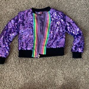 Jojo siwa jacket size xs 4/5 never worn